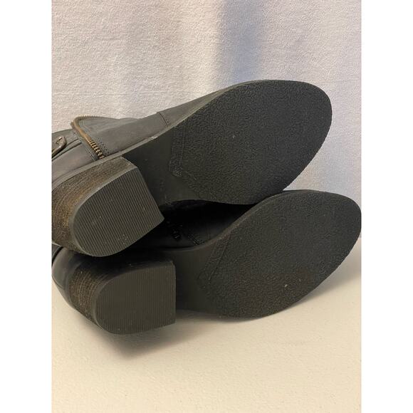 ELITES by walking cradles black ankle boots‎ leather made in Brazil size 6 - Picture 11 of 11